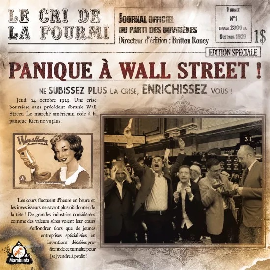 Panic on Wall Street!