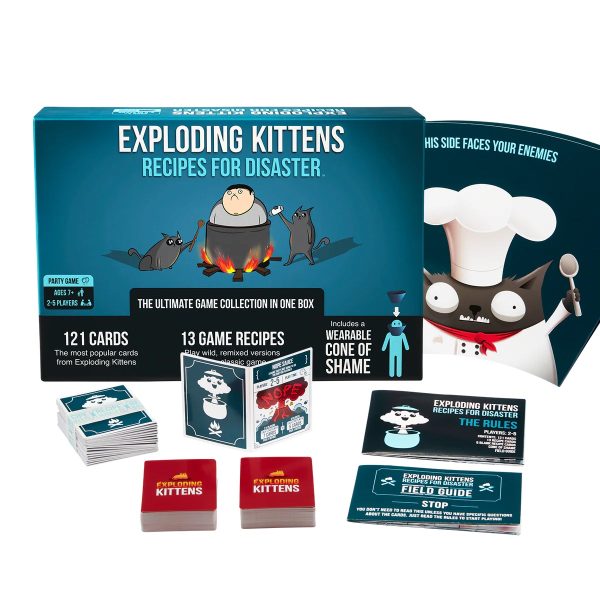 EXPLODING KITTENS RECIPES FOR DISASTER